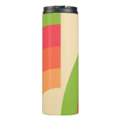 Personalisierter Regenbogen Thermosbecher (Rückseite)