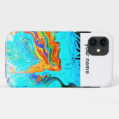 personalisierter Regenbogenhaar meraid Telefongehä Case-Mate iPhone Hülle (Rückseite (Horizontal))