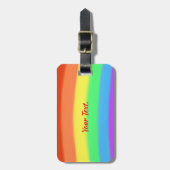 Personalisierter Regenschuss verschmilzt Gepäckmar Gepäckanhänger (Vorderseite vertikal)