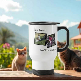 Personalisierter Reisebecher für Tierliebhaber