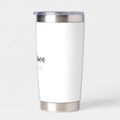 Personalisierter Reisebecher • Individueller Kaffe Thermobecher (Rechts)