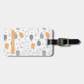 Personalisierter Reisebegleiter Gepäckanhänger (Vorderseite horizontal)