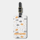 Personalisierter Reisebegleiter Gepäckanhänger (Vorderseite vertikal)