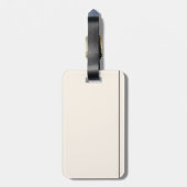 Personalisierter ReisepassTag Gepäckanhänger (Rückseite vertikal)