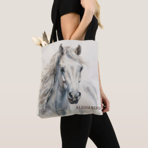 Personalisierter Reitpferd Individuelle Name Reitt Tasche