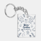 Personalisierter reizender schlüsselanhänger (Vorderseite links)