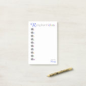 Personalisierter "RElephant" kreativer Post-it Klebezettel (Auf Schreibtisch)