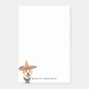 Personalisierter Retriever der Post-Itanmerkungs-  Post-it Klebezettel