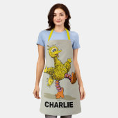 Personalisierter Retro Art Big Bird Schürze (Getragen)