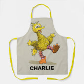 Personalisierter Retro Art Big Bird Schürze (Vorderseite)