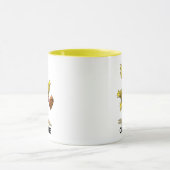 Personalisierter Retro Art Big Bird Tasse (Zentrum)
