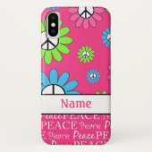 Personalisierter Retro Case-Mate iPhone Hülle (Rückseite)