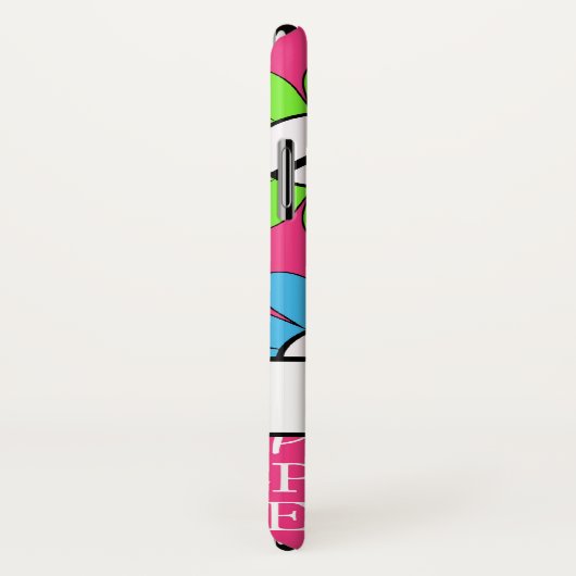 Personalisierter Retro Case-Mate iPhone Hülle (Hinten/Rechts)