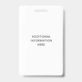 Personalisierter Retro-Phantastischer Manager Funn Ausweis (Rückseite)