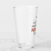 Personalisierter Retro-Phantastischer Manager Funn Glas (Rechts)