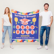 Personalisierter Retro-Pickleball-Abschluss