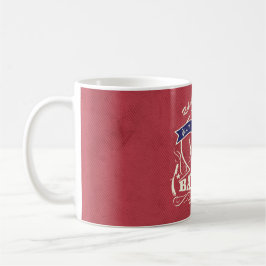 Personalisierter Retro-Vintager Barren-Stylist-Sho Kaffeetasse