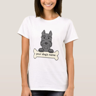 Personalisierter riesiger Schnauzer T-Shirt