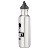 Personalisierter Ring-Sicherheitsring Edelstahlflasche (Rechts)