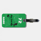 Personalisierter Rip das Gepäckanhänger (Rückseite horizontal)