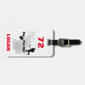 Personalisierter Rip die Gepäckanhänger (Vorderseite horizontal)