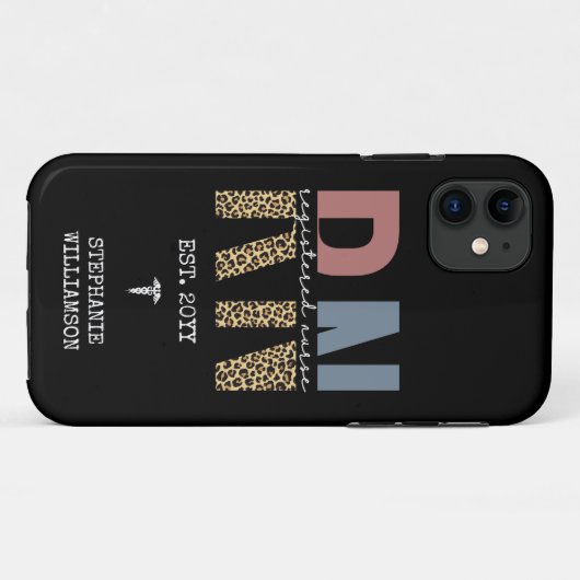 Personalisierter RN-Abschluss Case-Mate iPhone Hülle (Rückseite (Horizontal))