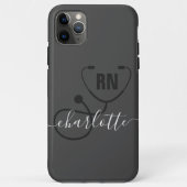 Personalisierter RN-Abschluss Case-Mate iPhone Hülle (Rückseite)