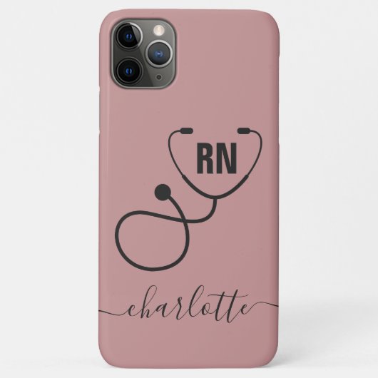 Personalisierter RN-Abschluss Case-Mate iPhone Hülle (Rückseite)