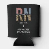 Personalisierter RN-Abschluss Dosenkühler (Rückseite)