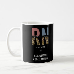 Personalisierter RN-Abschluss Kaffeetasse