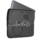 Personalisierter RN-Abschluss Laptopschutzhülle (Vorne Rechts)