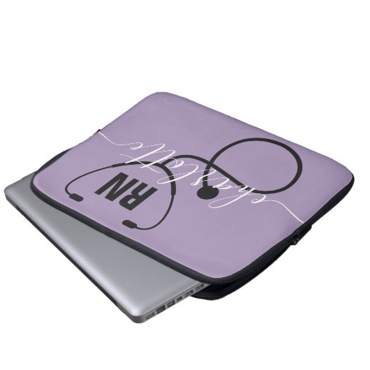 Personalisierter RN-Abschluss Laptopschutzhülle (Vorne Knopf)