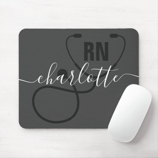 Personalisierter RN-Abschluss Mousepad (Mit Mouse)