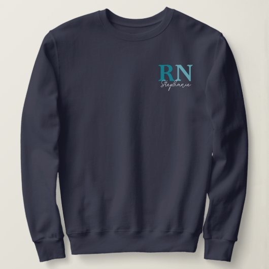 Personalisierter RN-Abschluss Sweatshirt (Design vorne)