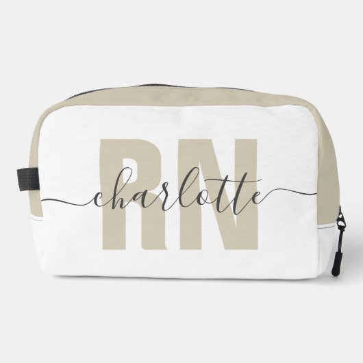 Personalisierter RN-Abschluss Waschbeutel (Vorderseite)