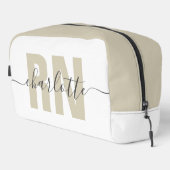 Personalisierter RN-Abschluss Waschbeutel (Rechte Ecke)