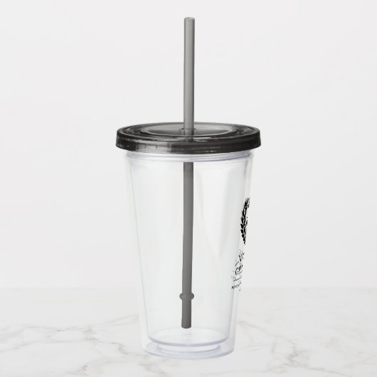 Personalisierter RN Nursing School Abschluss Elega Acryltrinkbecher (Rechts)