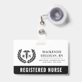 Personalisierter RN Nursing School Abschluss Elega Ausweis (Vorderseite mit Ausziehbar)