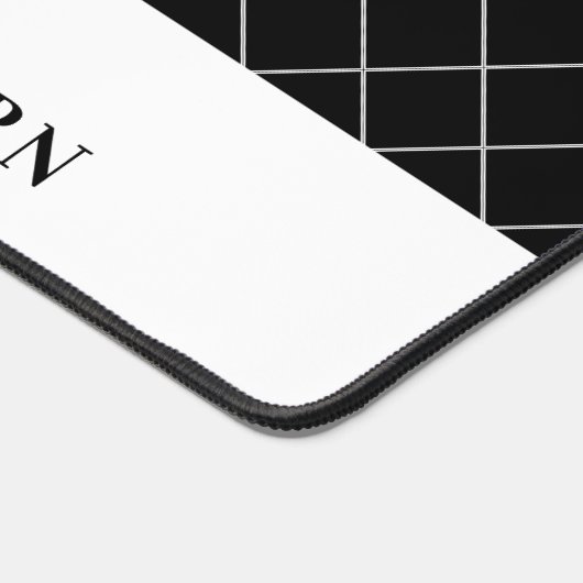 Personalisierter RN Nursing School Abschluss Elega Schreibtischunterlage (Ecke)