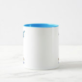 Personalisierter ROAD-RUNNER™ in Farbe-Tasse Tasse (Zentrum)