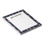 Personalisierter Robot Notepad Notizblock (angewinkelt)