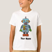 Personalisierter Roboter-T - Shirt (Vorderseite)