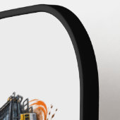 Personalisierter Robuster Greifer Bagger Pickleball Schläger (Linke Seite)