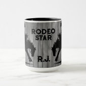 Personalisierter Rodeo-Star Tasse (Zentrum)