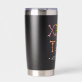 Personalisierter Röntgentechniker Thermobecher (Vorderseite)