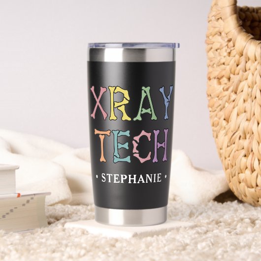 Personalisierter Röntgentechniker Thermobecher (Wohnzimmer)
