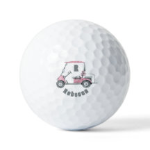 Personalisierter, rosa, benutzerdefinierter Golf C