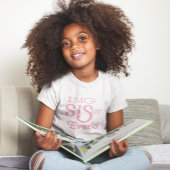 Personalisierter rosa BG-Gesäßtext T-Shirt