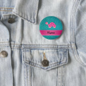 Personalisierter rosa button (Beispiel)