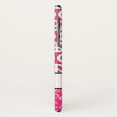 Personalisierter rosa Case-Mate iPhone hülle (Hinten/Links)